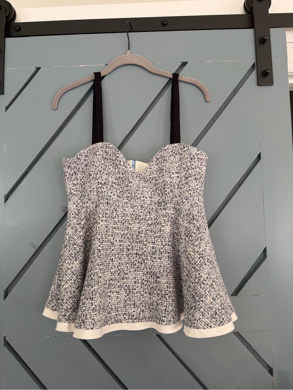 Zara Peplum Cami Top